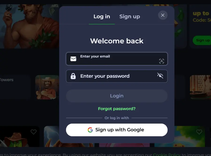 River spin login